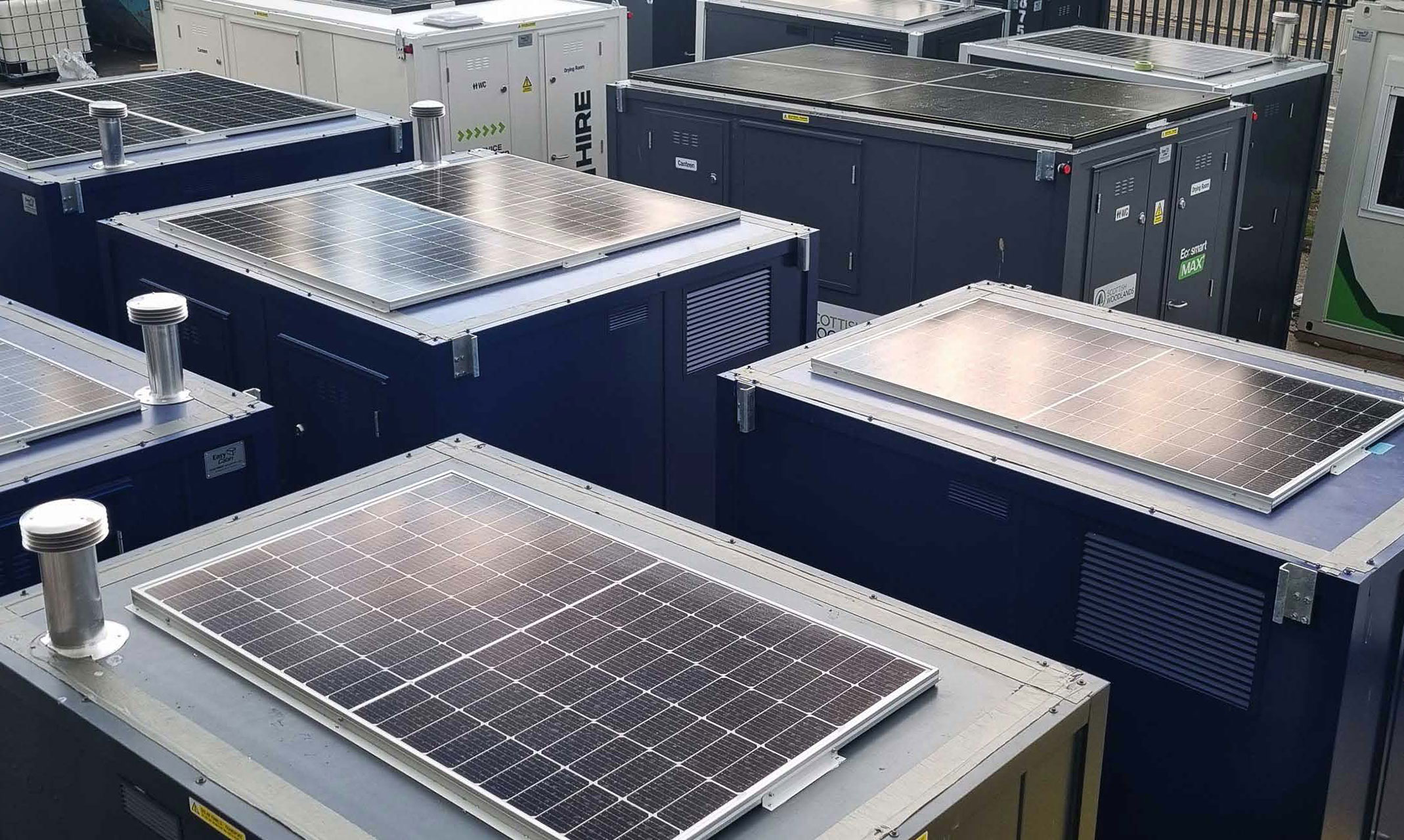 Solar Panels on Welfare Unit