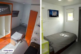 accommodation for construction site