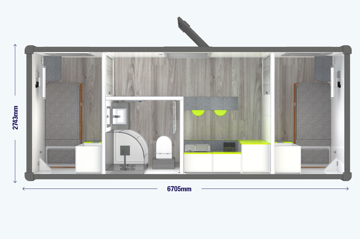 construction site accommodation