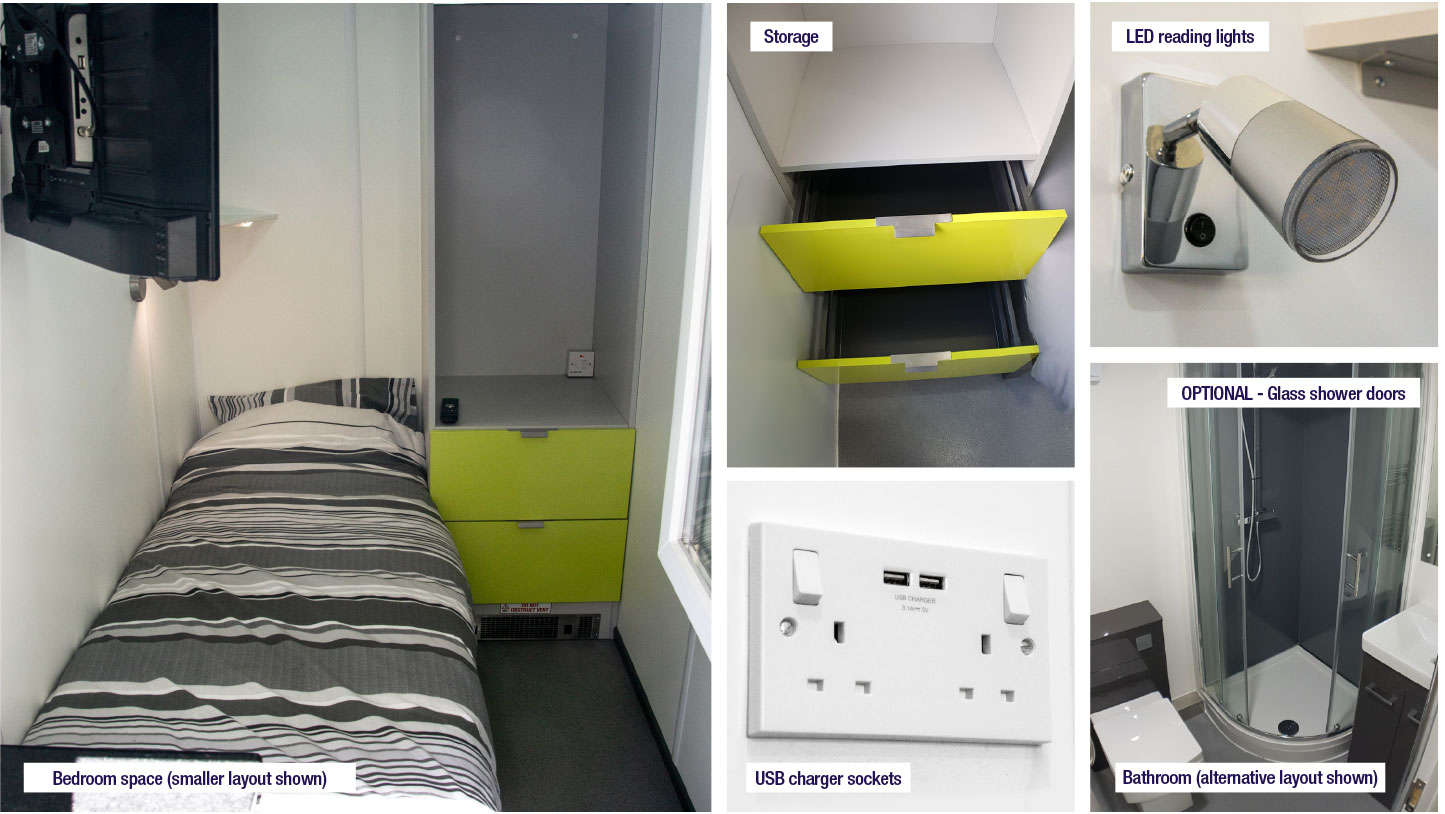 construction site accommodation for workers