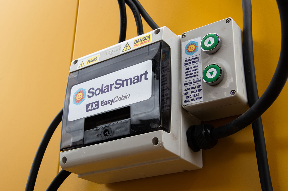 Solar Power Unit Solar Panel System For Cabins Easy Cabin